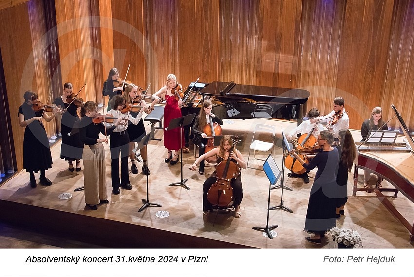 0524 Absolventský koncertkoncert v Domě hudby, Plzeň