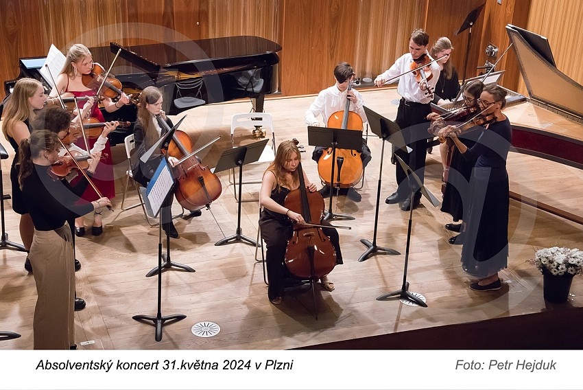 0524 Absolventský koncertkoncert v Domě hudby, Plzeň