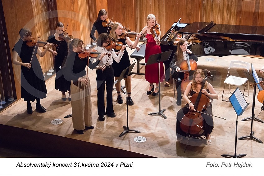 0524 Absolventský koncertkoncert v Domě hudby, Plzeň