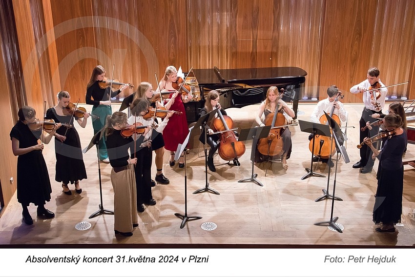 0524 Absolventský koncertkoncert v Domě hudby, Plzeň