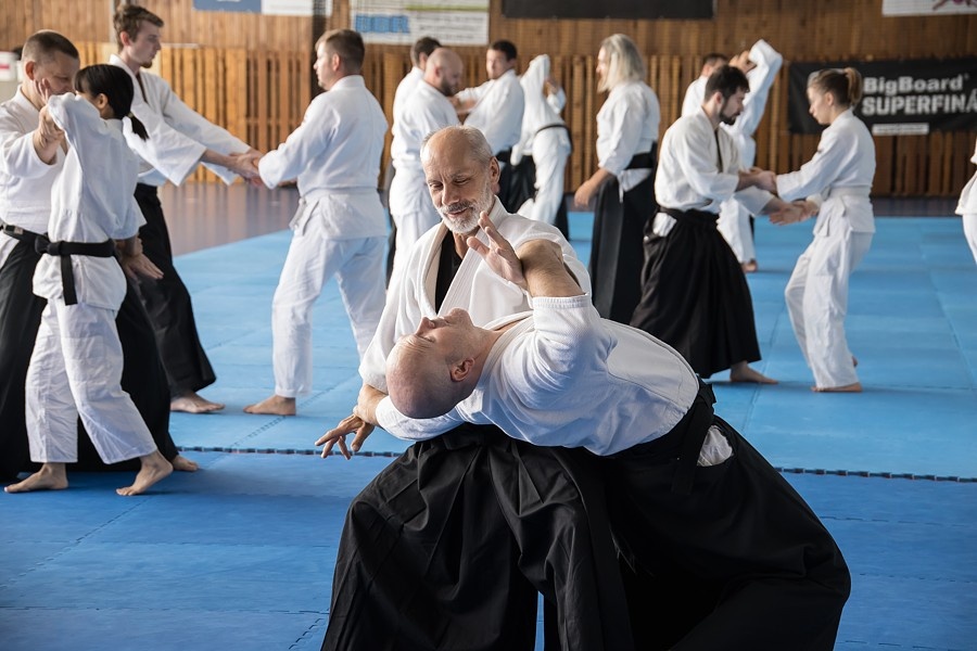 0925A Seminář Aikido 07. 08. 2025, v Plzni - dopoledne