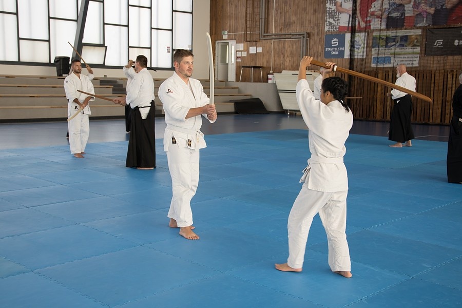 0925B Seminář Aikido 07. 08. 2025, v Plzni - dopoledne