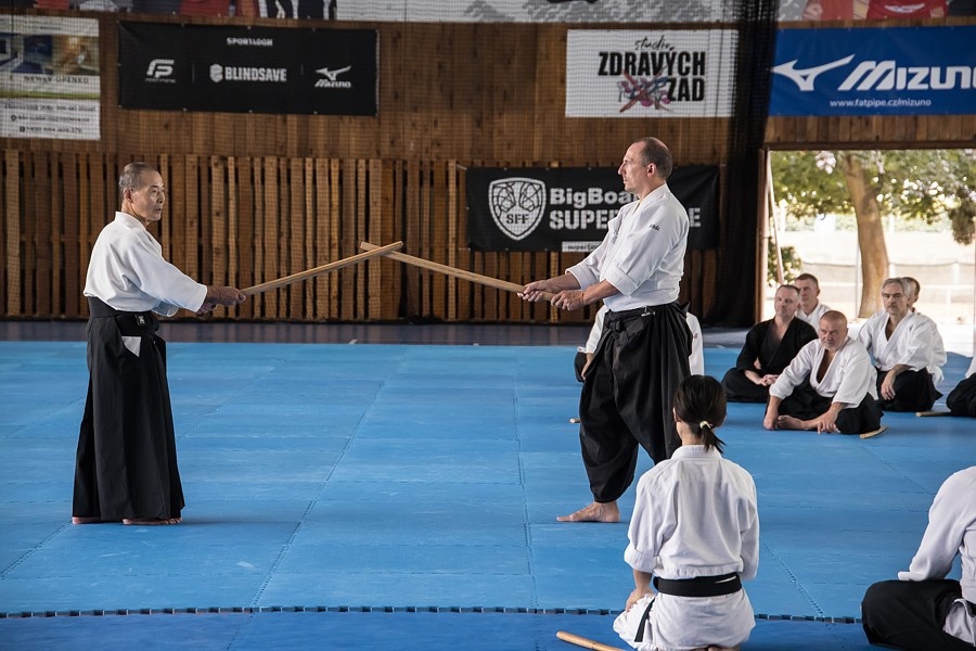 0925D Seminář Aikido 09. 08. 2025, v Plzni - odpoledne