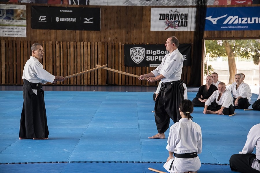 0925D Seminář Aikido 09. 08. 2025, v Plzni - odpoledne