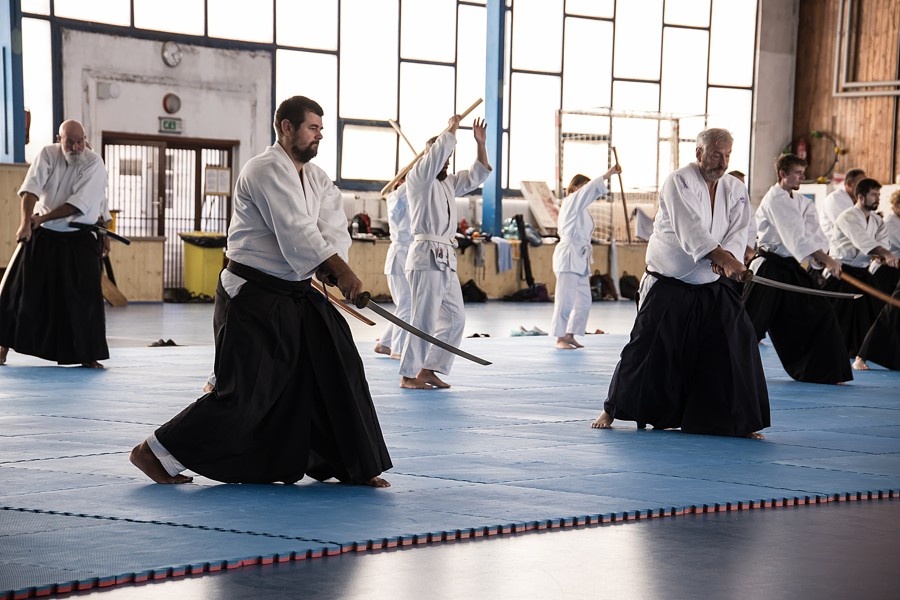 0925D Seminář Aikido 09. 08. 2025, v Plzni - odpoledne