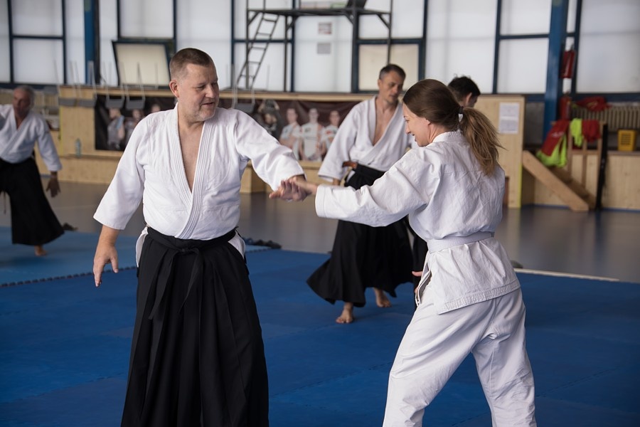 0925F Seminář Aikido 09. 08. 2025, v Plzni - dopoledne