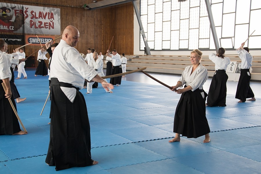 0925G Seminář Aikido 09. 08. 2025, v Plzni - odpoledne